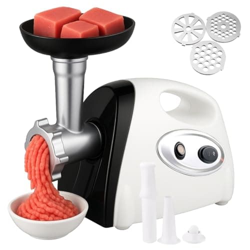 Moedor Carne Elétrico 2800w Triturador Kibe Linguiça Funil