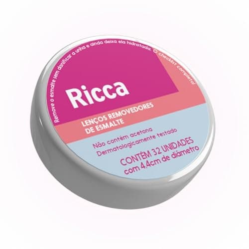 Ricca Lenço Removedor De Esmalte Ricca 32un