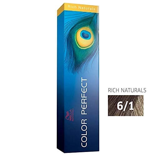 COLOR PERFECT Tintura Permanente 60 Ml 6.1 Louro Escuro Acinzentado Unit Color Perfect