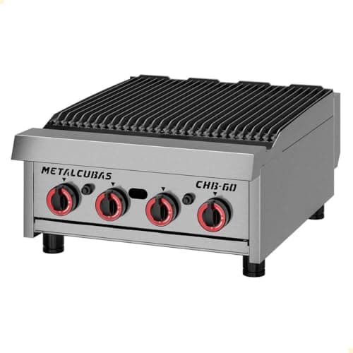 Chapa A Gás Char Broiler Chb 60 G2 Em Inox Metalcubas