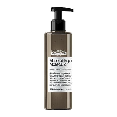 L’Oréal Professionnel Serum Absolut Repair Molecular, Reparação e Restauração Capilar e Molecular Instantânea e Intensa, Para Todos os Tipos de Cabelos Danificados, SERIE EXPERT, 250ml