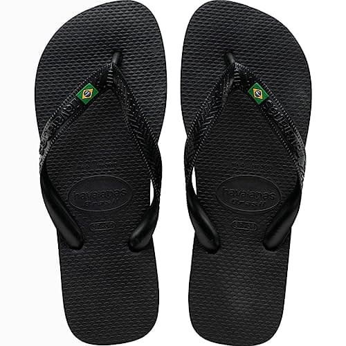 Chinelo Brasil, Havaianas, Adulto Unissex, Preto, 41/42