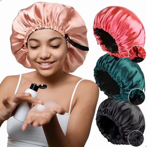 Touca de Cetim Dupla Face com REGULADOR para Cabelos