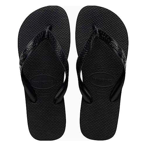 Chinelo Top, Havaianas, Adulto Unissex, Preto, 43/44