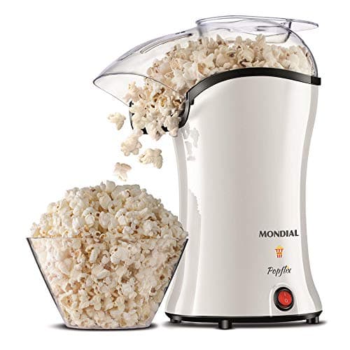 Pipoqueira Elétrica PP-04 Popflix Branca 1200W Mondial 127v