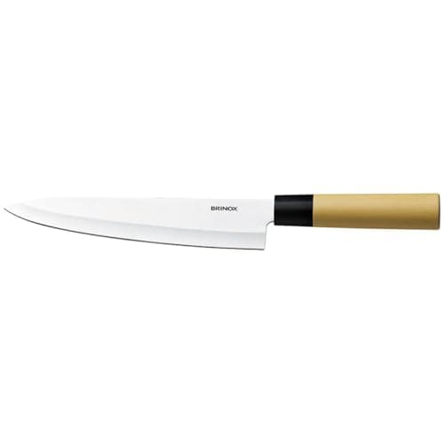 Faca Do Chef 8 1/4'' Samurai Brinox Aço Inox