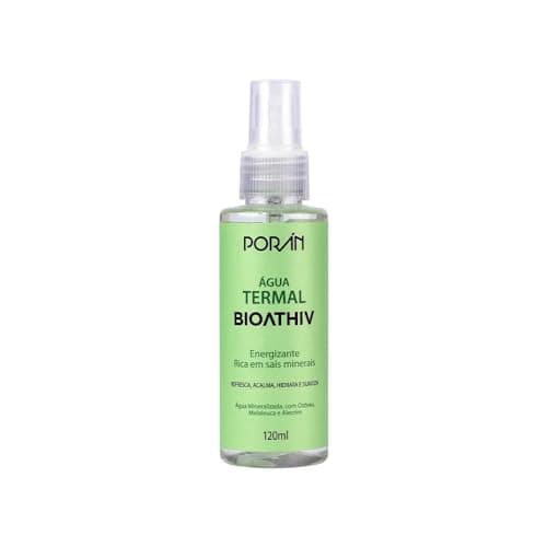 Água Termal Poran - Spray Facial Hidratante 120ml - Refresca e Acalma a Pele Sensível - Thermal Water PR110