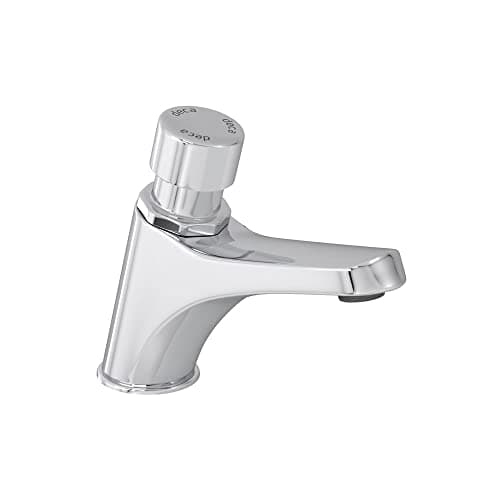 Torneira de mesa com fechamento automático para lavatório Decamatic Eco, Deca, Cromado, 1173.C