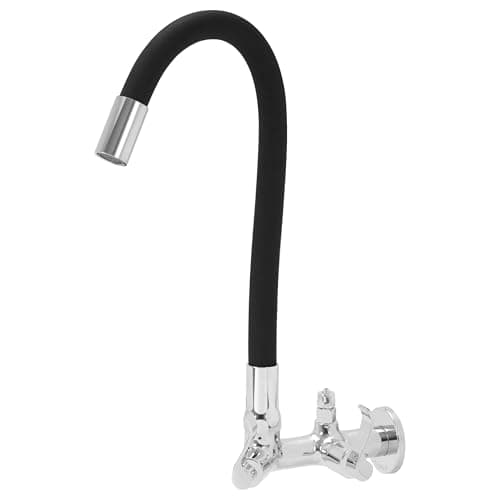 Torneira Flexivel Preto Parede Cozinha Saida Para Purificador De Agua 6mm Samer