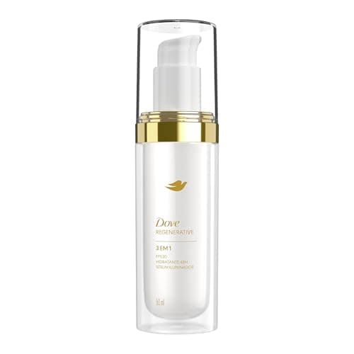 Dove Regenerative Tratamento Facial 3 em 1 Sérum Iluminador, Hidratante e FPS 30 50ml