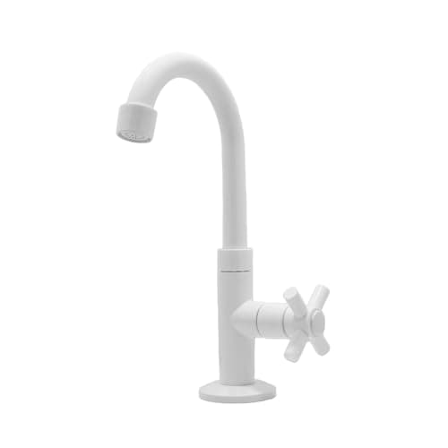 Torneira Pia Banheiro Lavatório Bica Móvel Bancada Branca