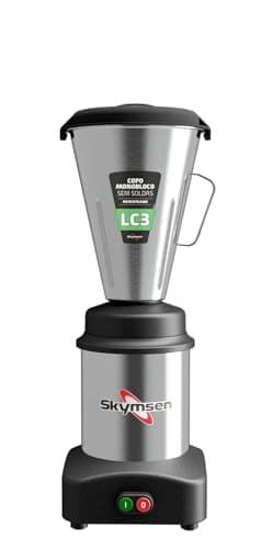 Liquidificador Industrial Em Inox Baixa Rotação 3,6L LC3 127v Skymsen