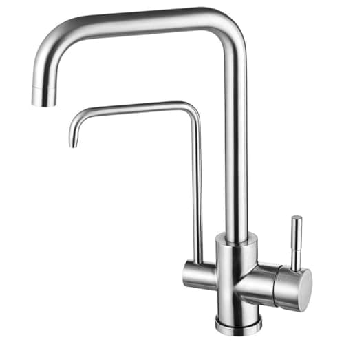 Misturador Monocomando para Cozinha com saída para Água Filtrada Loft 2263 I82 INOX 7048604, LORENZETTI