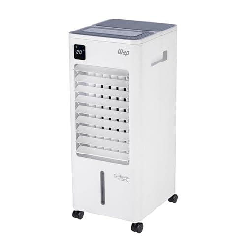 WAP Climatizador de Ar Torre CONTROL DIGITAL 3 em 1 - Climatiza, Umidifica e Ventila, Painel Touch, Controle Remoto e Blocos para Congelamento 127V