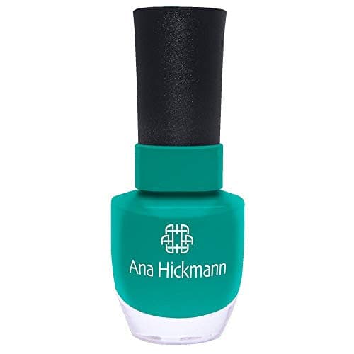 Esmalte Ana Hickmann 9ml, Menta - Elementos da Natureza - Cor Vibrante, Secagem Rápida e Aplicação Suave, Cremoso Duradouro