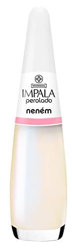 Esmalte Perolado Neném, Impala Cosmeticos, Branco