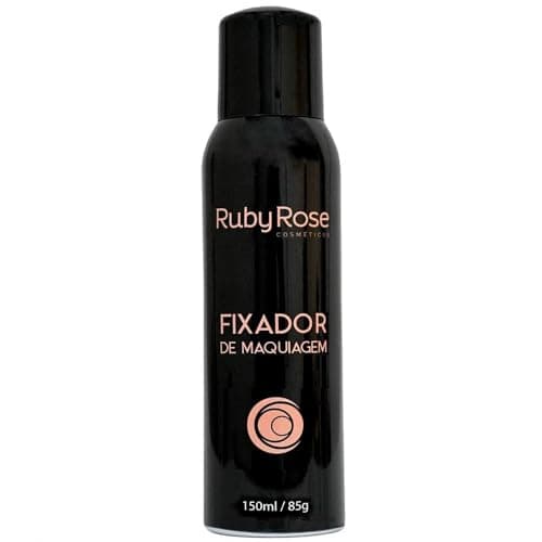 Fixador de Maquiagem Ruby Rose - Spray Fixador, Prolonga Duração, Tira Aspecto Pó, 150ml