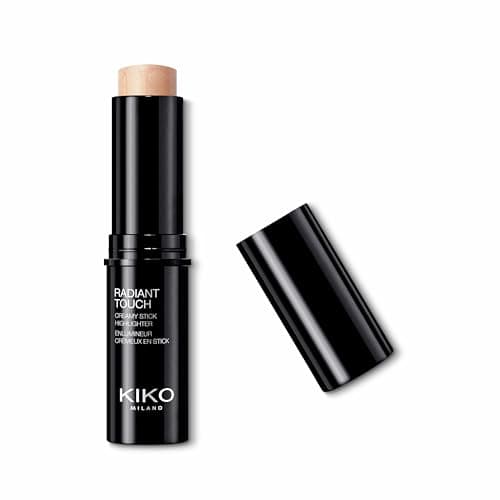 KIKO MILANO, Radiant Touch Creamy Stick Highlighter Gold, Iluminador em Bastão, Cor 100 Gold