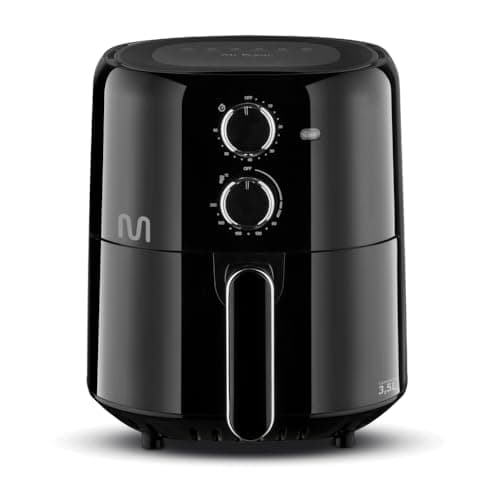 Fritadeira Elétrica sem óleo Air Fryer 3,5L 1500W 127V com Pegador de Alimento Preto Multi - GO213