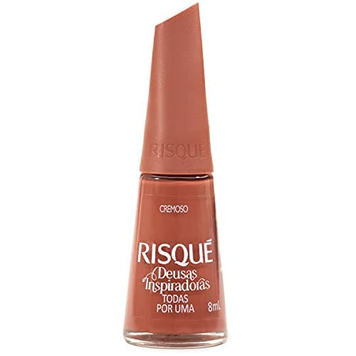 Esmalte Risqué Deusas Inspiradoras Todas Por Uma Nude Terroso 8 ml, Risqué