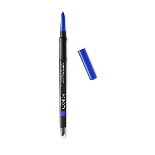 KIKO MILANO, Unlimited Precision Automatic Eyeliner & Khol, Lápis de Olho Retrátil, Cor 07 Cobalt