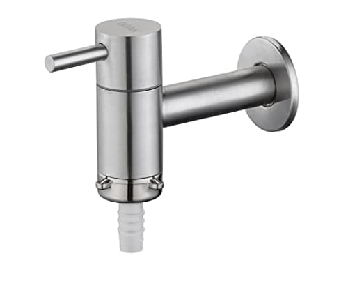 Torneira Inox c/Bico p/Mangueira Jardim/Tanque Link Doan NOX11