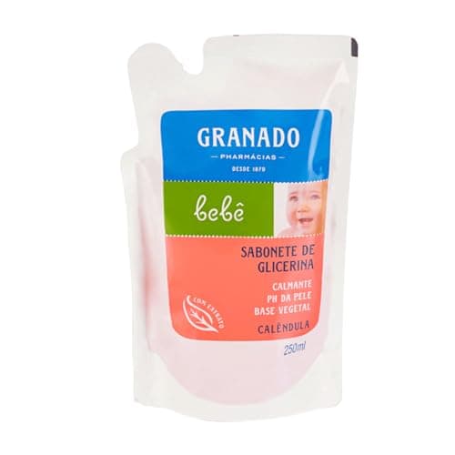 Granado Refil Sabonete Líquido Bebê, Calêndula, 250ml