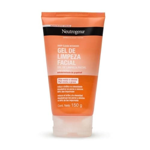 Gel de Limpeza Facial Neutrogena Deep Clean Intensive Grapefruit, 150g