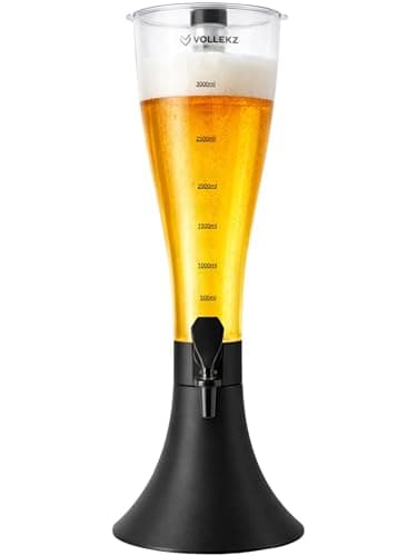 Torre de Chopp com Refil Congelante 2,5l Tulipa Aço Inox VK-BT25 Vollekz