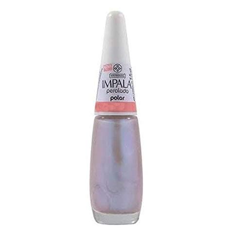 Impala Esmalte Perolado Polar Branco, 7.5ml Blister (embalagem pode variar)