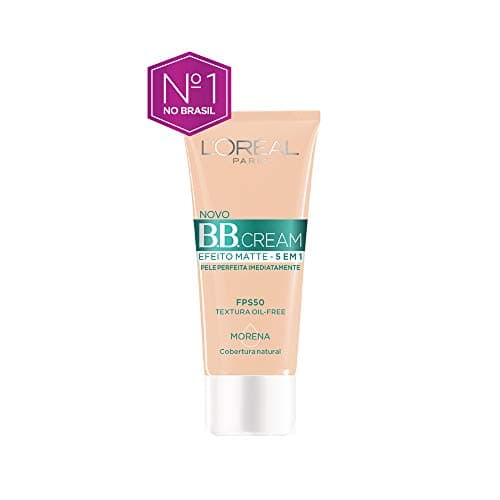 Base BB Cream L'Oréal Paris Efeito Matte Cor Escura FPS 20, 30ml