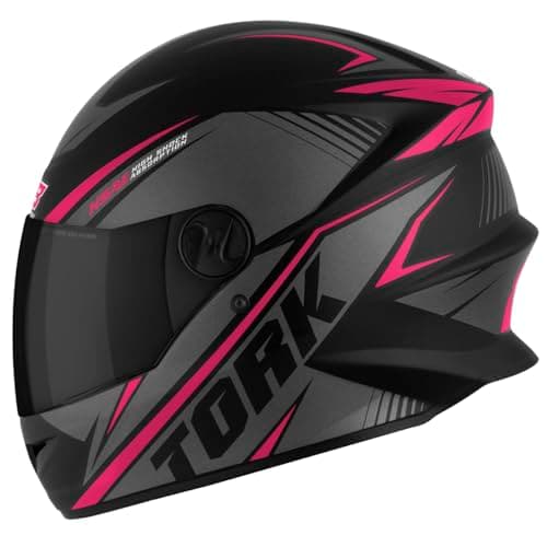 CAPACETE FECHADO PRO TORK R8 ROSA TAM. 56 VIS. FUMÊ