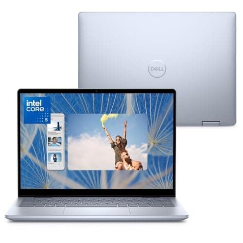 Notebook 2 em 1 Dell Inspiron 2IN1-I1300-A30 14" FHD+ Touch Intel® Core™ i5 16GB 512GB SSD Windows 11 Prata Gelo