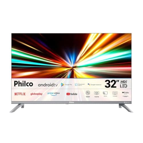 Smart TV Philco 32” Led Dolby Audio PTV32M9GACGB Sistema Android
