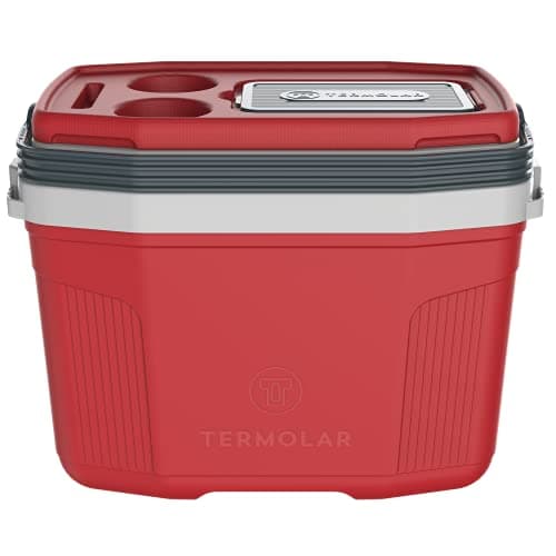 Caixa Térmica Cooler Termolar Suv Vermelha 20l Praia Pesca