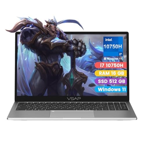 Notebook i7 10750H 16GB RAM 512GB SSD Windows 11 15.6in