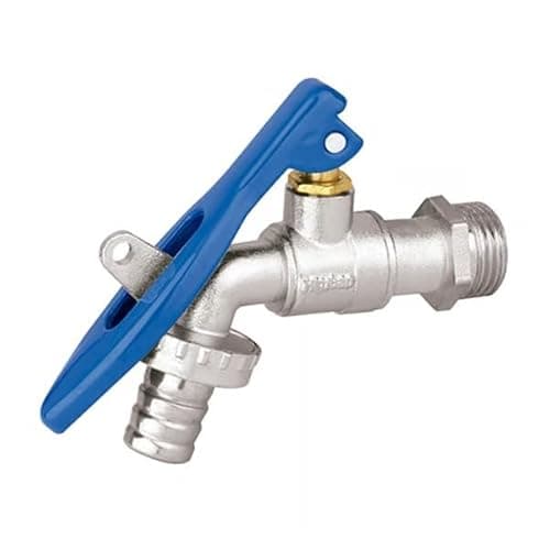 Torneiras Esfera Jardim Cadeado C/Bico Uso Geral 1/2 X 3/4