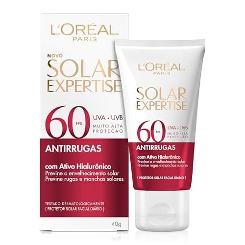 Protetor Solar Facial L'Oréal Paris Solar Expertise Antirrugas Fps 60 40G