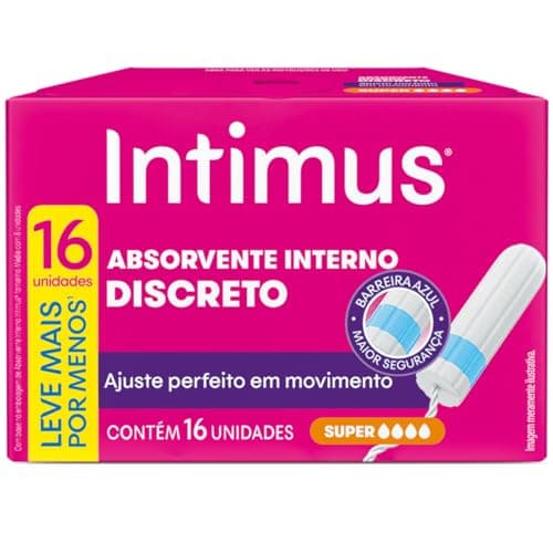 Intimus Absorvente Interno Super, 16 Unidades