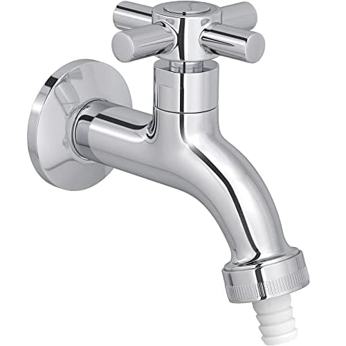 Torneira para jardim e tanque com adaptador de mangueira Izy, Deca, Cromado, 1153.C37