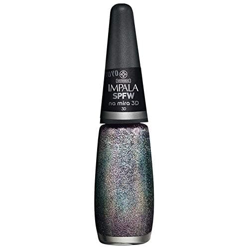 Impala Cosmeticos na Mira 3D - Esmalte Glitter, Holográfico