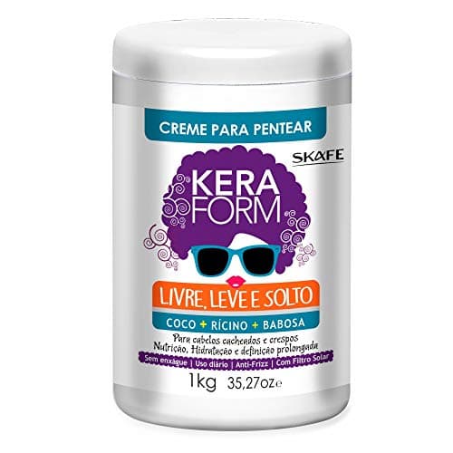 Creme P/Pentear Keraform Livre, Leve E Solto 1Kg, Skafe