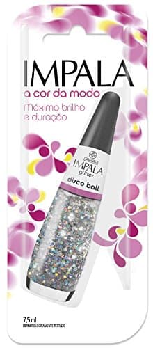 ZKMAGIC Esmalte Glitter Disco Ball Impala Cosmeticos Holográfico 7.5 Ml