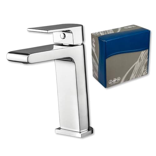 LORENZETTI Misturador Monocomando Lavatório Lorenlike 2875C78 Cromado Premium Design Moderno Acabamento Brilhante Sofisticado e Elegante p/Banheiros de Alto Padrão BICA BAIXA