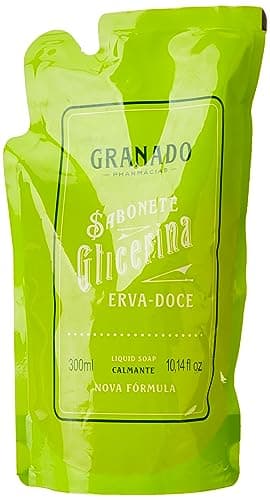 Granado Refil Sabonete Líquido Glicerina, Erva-Doce, 300ml