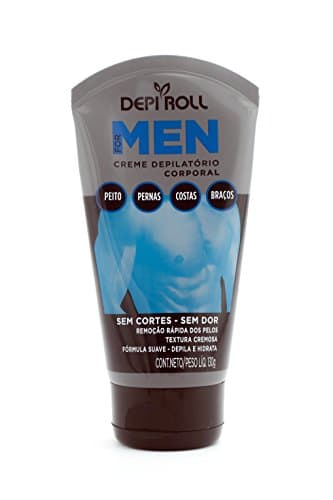 DEPIROLL Creme Depilatório Corporal For Men 130 G Depiroll