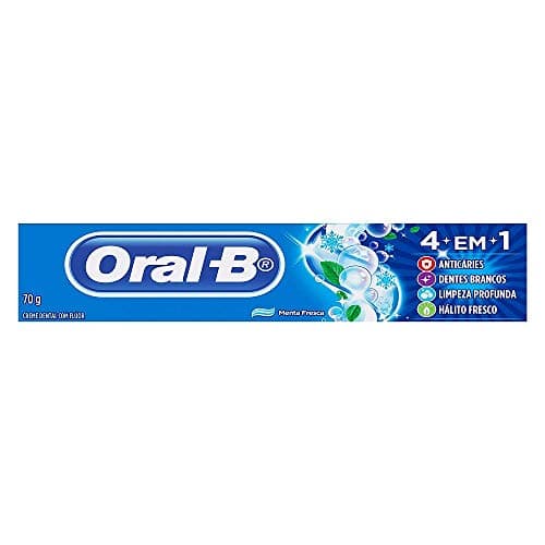 Oral-B Pasta de Dente 4 em 1 Anticáries, 1 Unidade 70 g